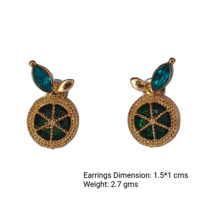 Citrus Bling Studs