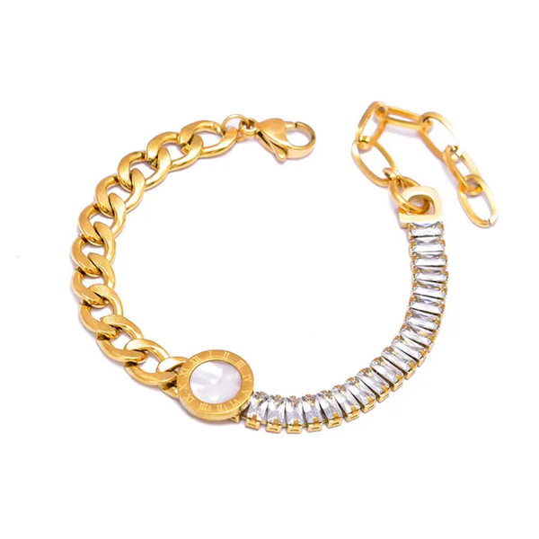 Modern Muse Baguette Bracelet