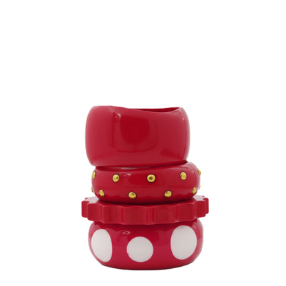 Pop Parade – Resin Bangle Stack (Set of 4) (Size 2.4-2.8)