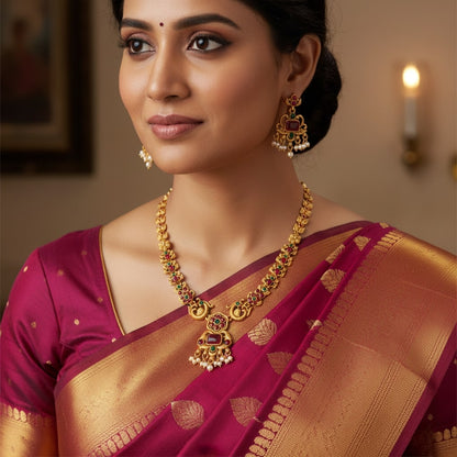 Padmashree Kundan Bloom Necklace Set