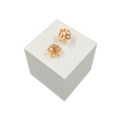 Citrine Spark Studs