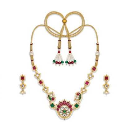 Royal Heritage Kundan Statement Necklace Set
