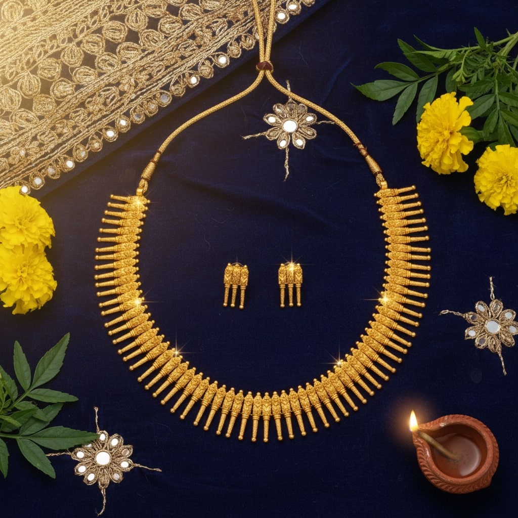 Surya Rekha Heritage Necklace Set