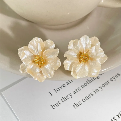Blossom Pearl Petal Studs