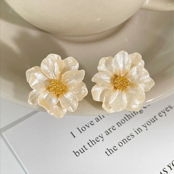Blossom Pearl Petal Studs