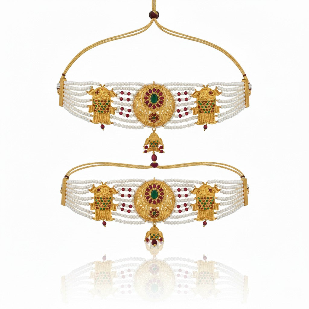 Rajputana Pearl Armlet (Bajuband)