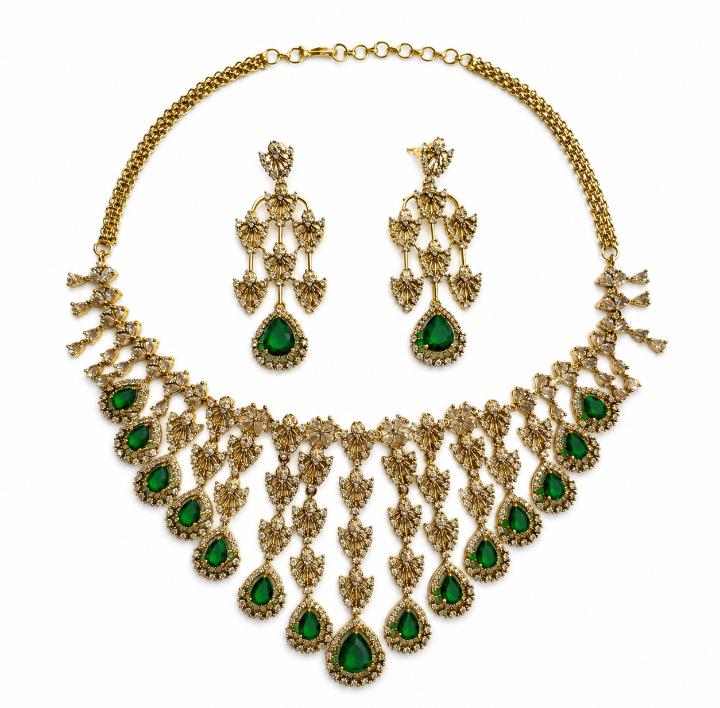 Anaya Waterfall Statement Jewellery Set