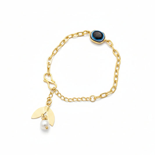 Nazar Nivaari – Evil Eye Link Chain Bracelet
