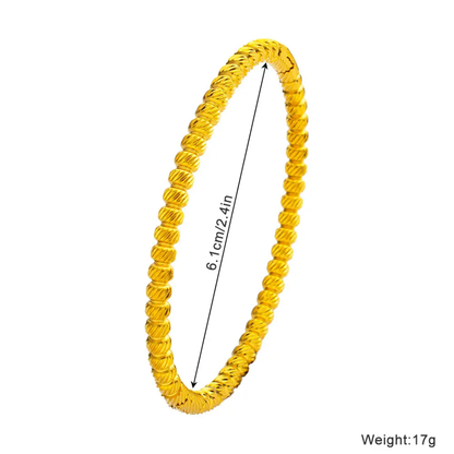 Twisted Rope Bangle