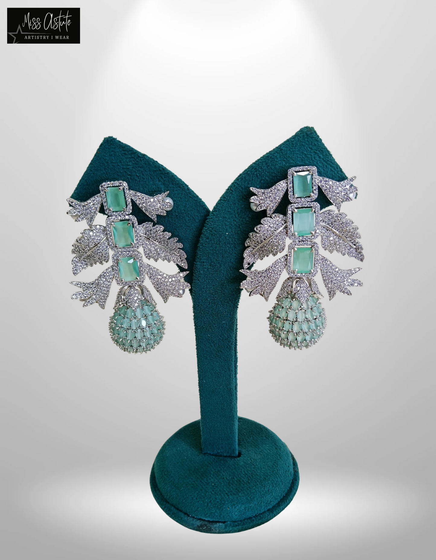 Elegant Crystal Statement Earrings