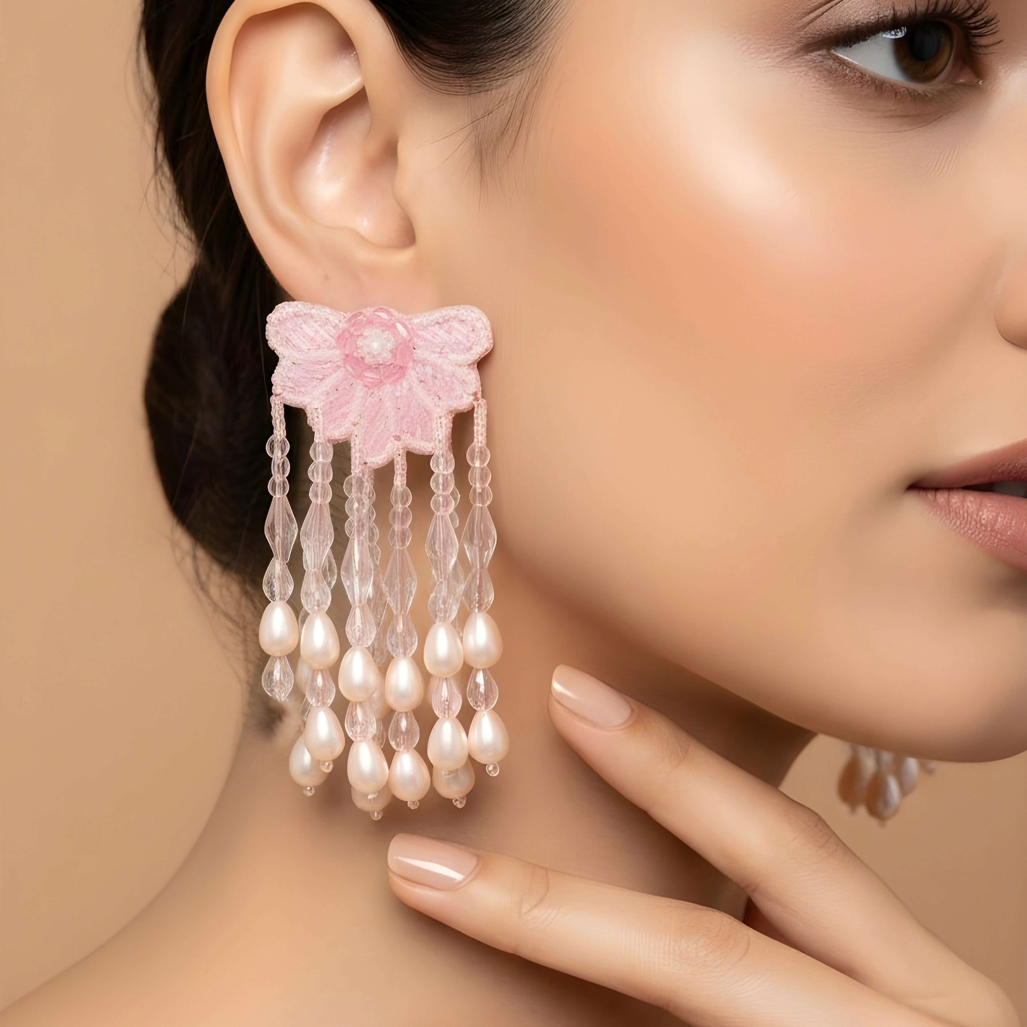 Blush Bloom Tassels