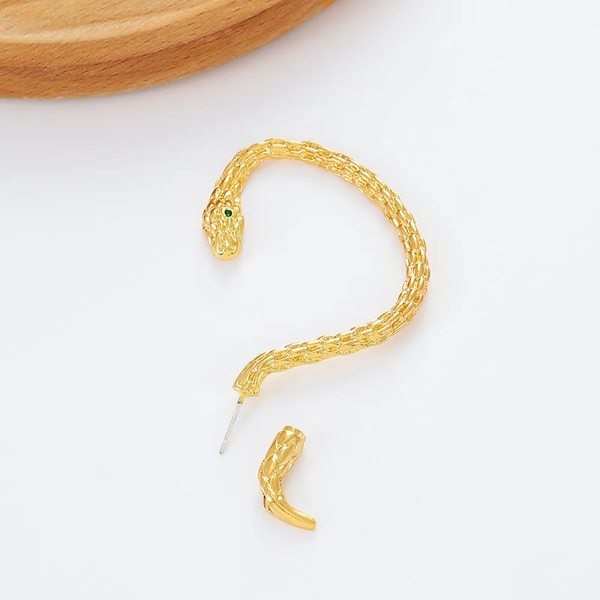 Serpent Whisper Ear Cuff (Single Ear)