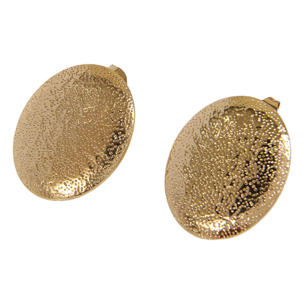Gilded Texture Earrings
