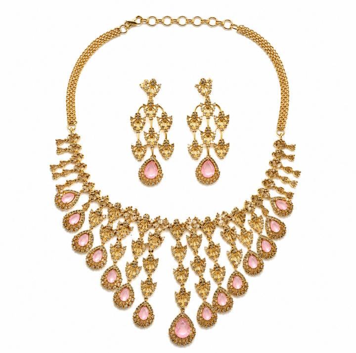 Anaya Waterfall Statement Jewellery Set