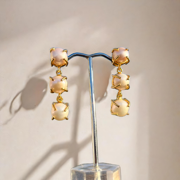 Pearl Cascade Drop Earrings