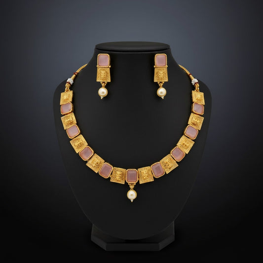 Padma Ratna Necklace Set