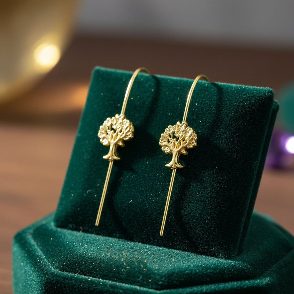 Vriksha Minimal Needle Earcuff