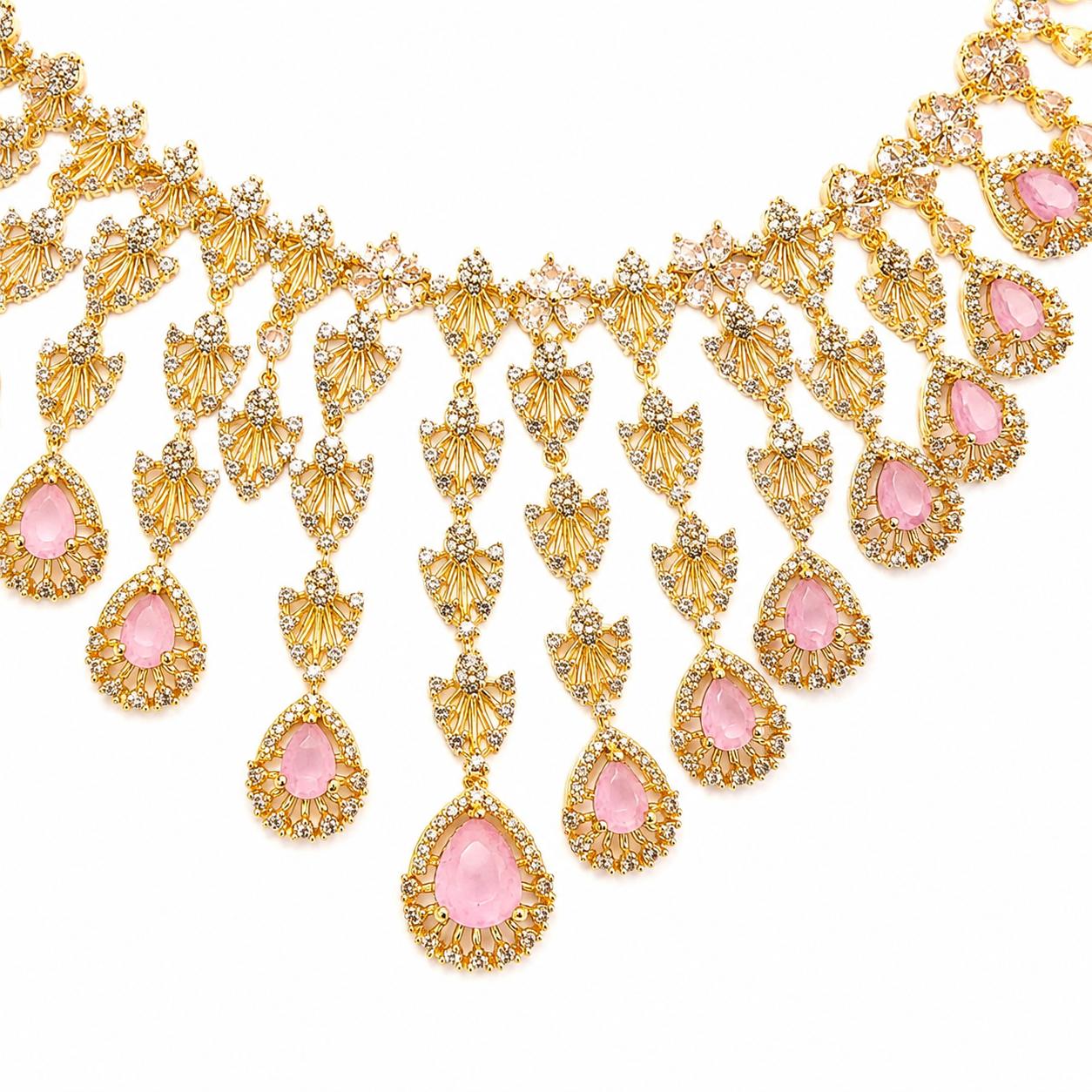 Anaya Waterfall Statement Jewellery Set
