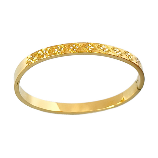 Floral Sparkle Bracelet