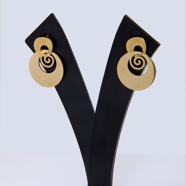 Spiral Symphony Earrings