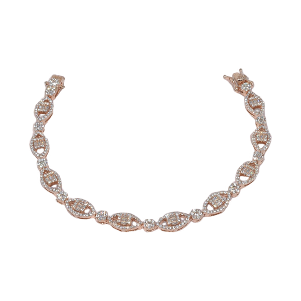 Infinity Sparkle Link Bracelet