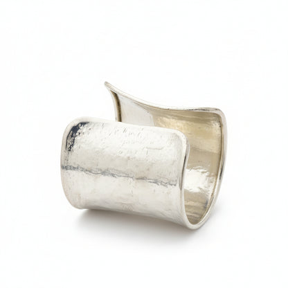 Molten Silver Cuff